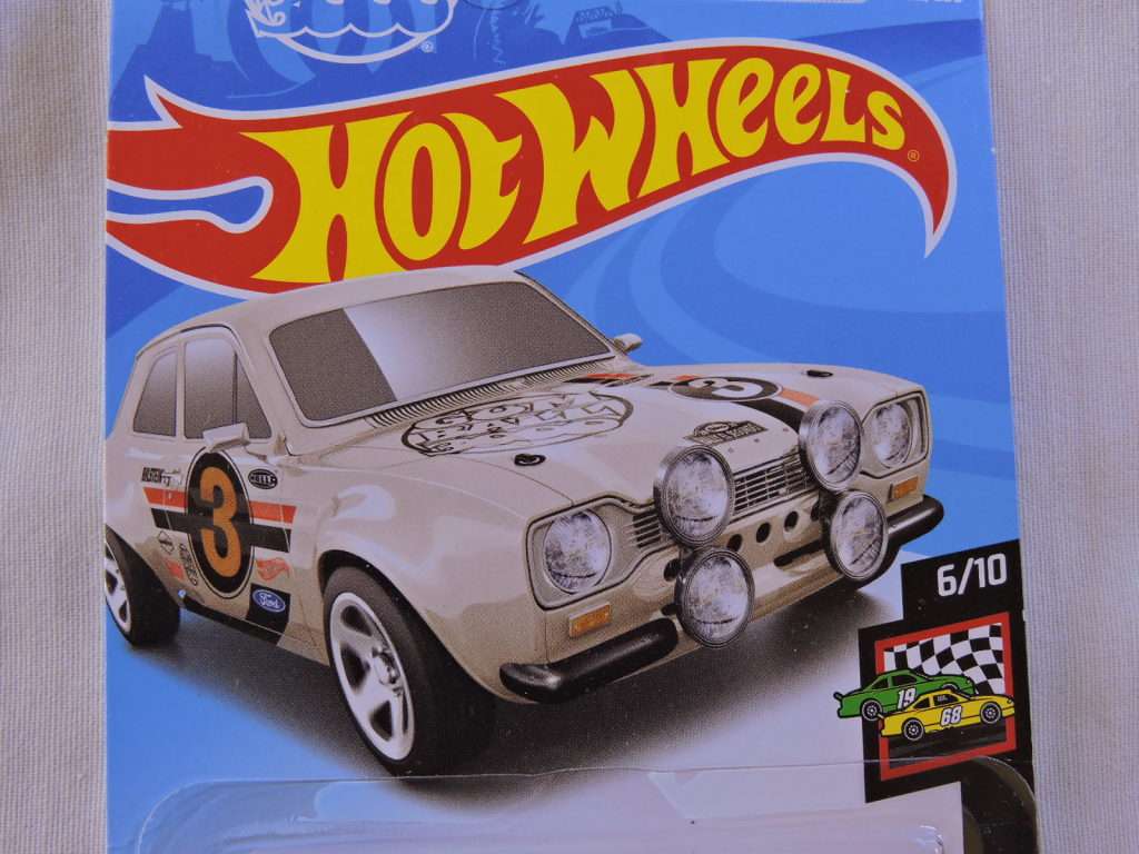 Hot Wheels  FORD Escort RS 1600 ( Gum Ball #3 )  Long Card
