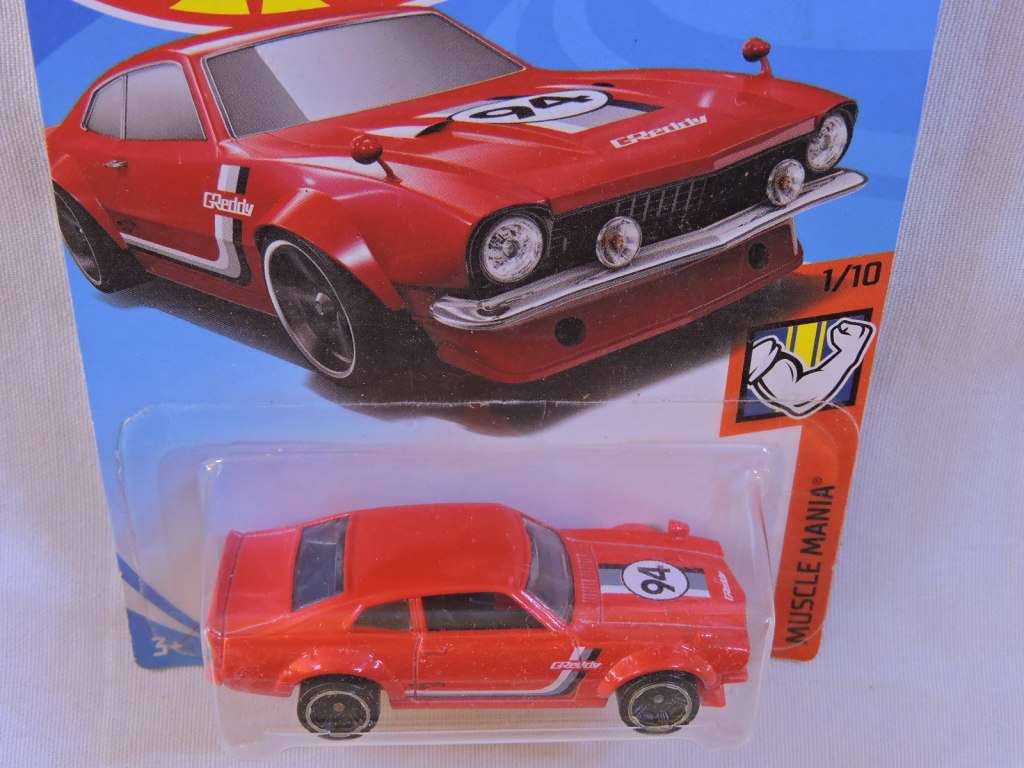 Hot Wheels FORD Maverick ( Red )  Long Card