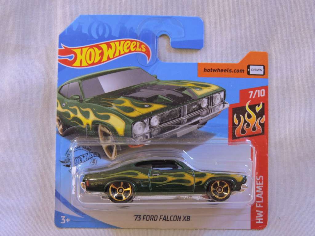 Hot Wheels FORD Falcon X8 ( Green Yellow flames )