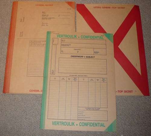 UNUSED SADF TOP SECRET FILES