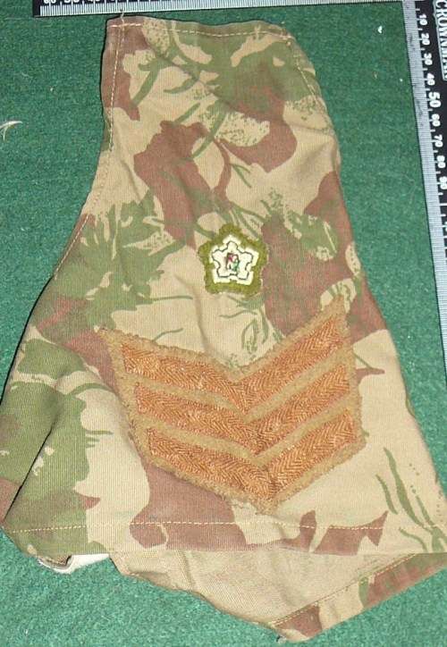 KOEVOET  SEARGEANT RANK SHOULDER BRASSARD