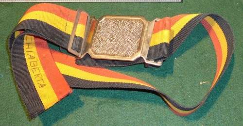 SA CORPS OF MILITARY  POLICE STABLE BELT
