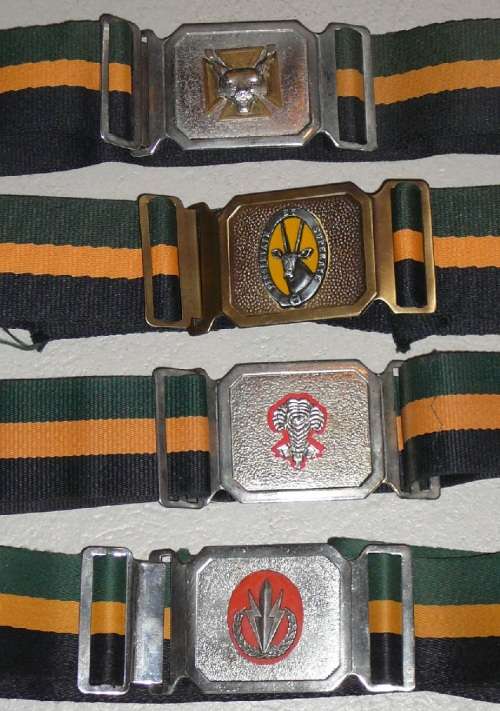 SADF INFANTRY STABLE BELT LOT