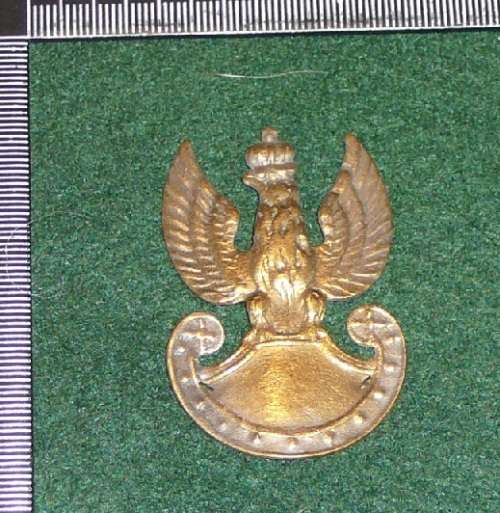 WW2 POLISH ARMED FORCES BERET BADGE