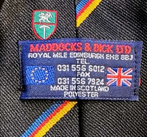 RHODESIAN ARMY VETERANS TIE