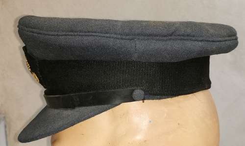 RHODESIAN AIR FORCE OFFICERS PEAK CAP