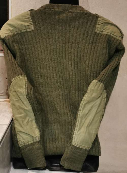 ORIGINAL RHODESIAN OFFICERS ARMY WOOL JUMPER JERSEY
