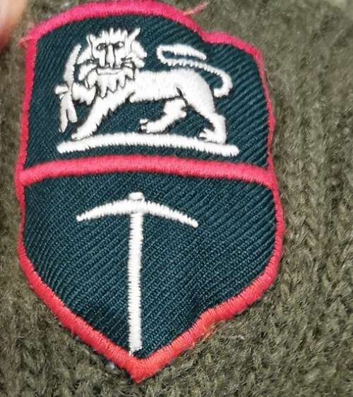 ORIGINAL RHODESIAN OFFICERS ARMY WOOL JUMPER JERSEY