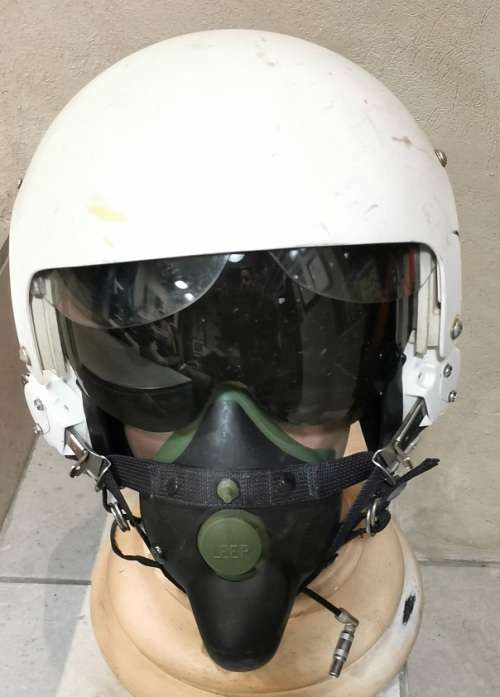 SAAF MIRAGE F1AZ LAFE FIGHTER PILOT HELMET & MASK