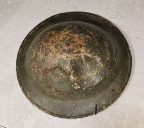 SOUTH AFRICAN MK11 STEEL HELMET UNIT MARKED