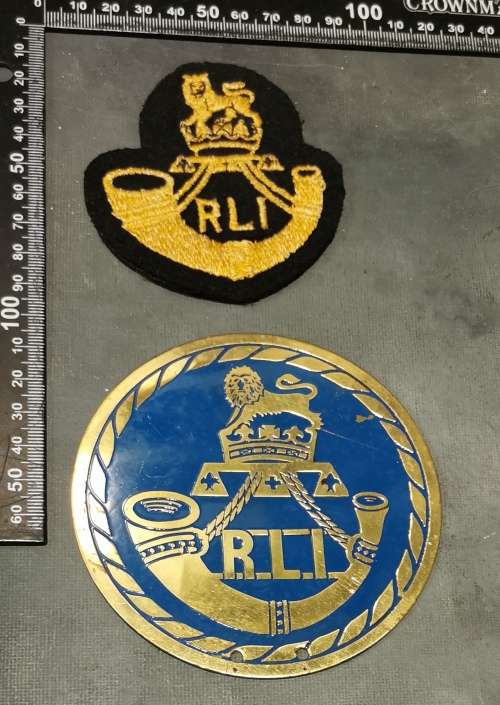 SADF RAND LIGHT INFANTRY CAR and BLAZER BADGE SET