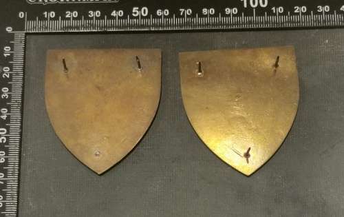 SADF 1 PARACHUTE BATTALION MATCHING SHOULDER FLASH SET