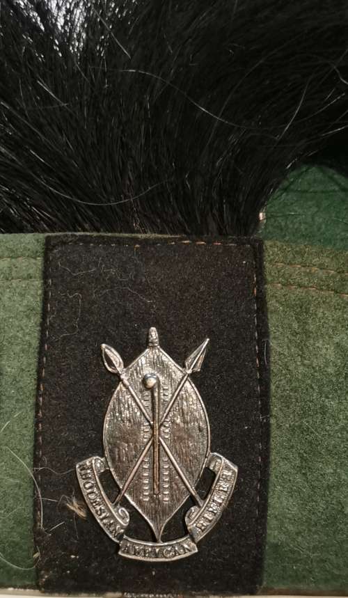 RHODESIAN AFRICAN RIFLES OFFICERS SLOUCH HAT