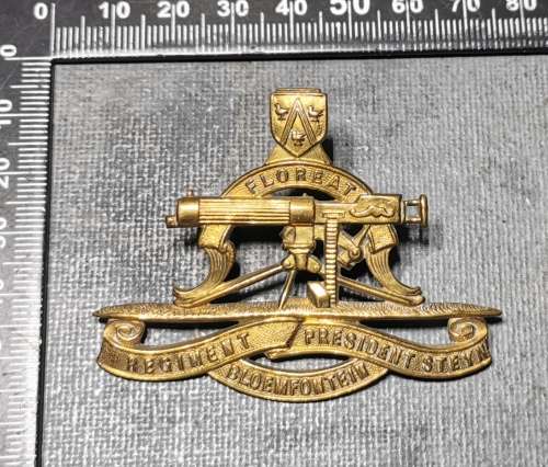 REGT PRESIDENT STEYN CAP BADGE