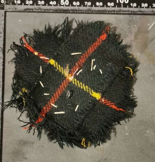 WW2 PRETORIA HIGHLANDERS TAM-O-SHANTER BADGE 1940-43