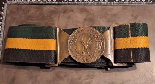 SADF 5 SA INFANTRY STABLE BELT