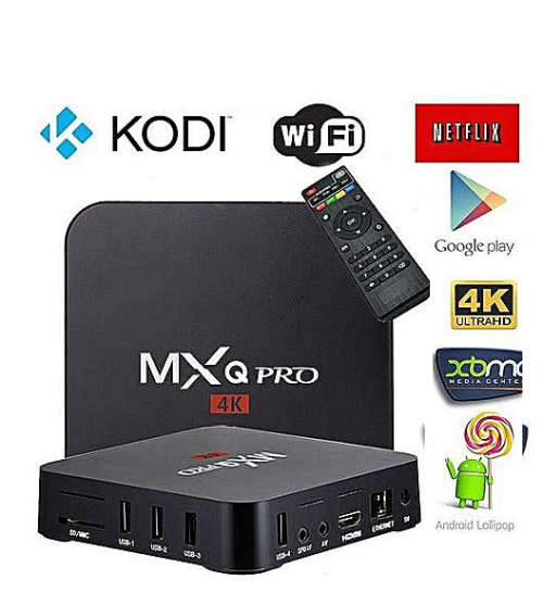MXQ Pro 4k Android tv box