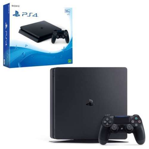 Playstation 4 Slim 500gb with 1 controller and uncharted 4 - NEW PS4
