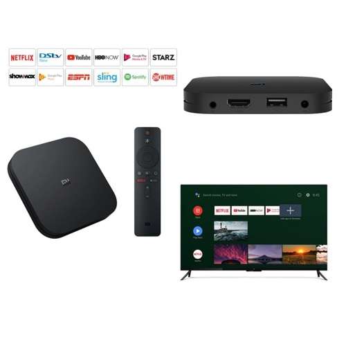 Xiaomi Mi Box S 4K Android Streaming TV - Google and Netflix Certified