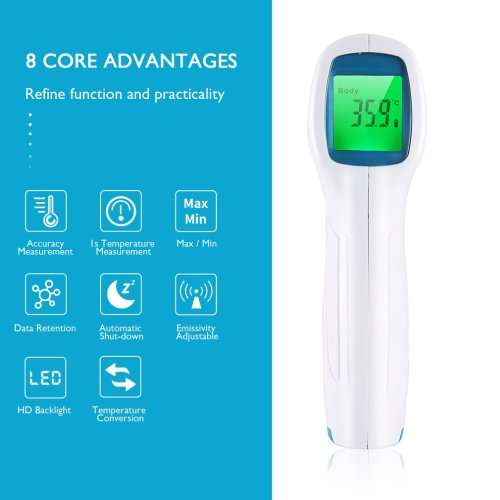 Infrared Thermometer  Non-contact with fever alarm