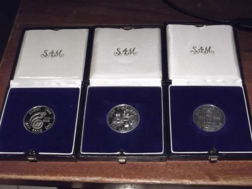 1988 Silver R1 (Three Coin Set)