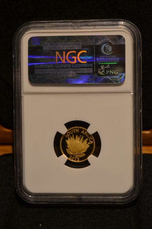 2012 Protea G5R "Walter & Albertina Sisulu" 1/10oz .999