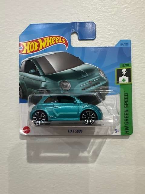 Hot Wheels Green Speed 2023 - Fiat 500e