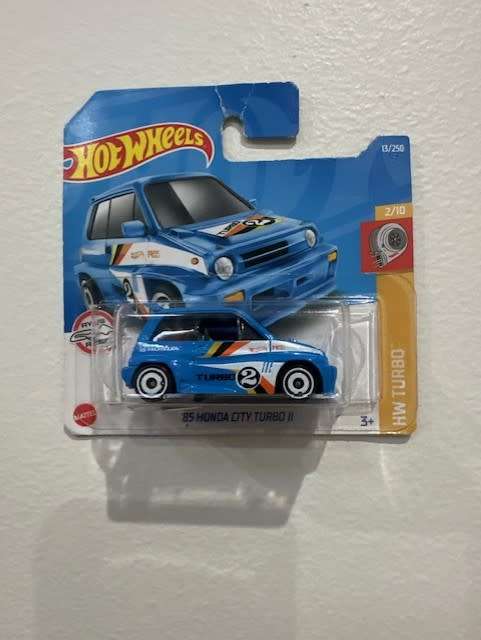 Hot Wheels Turbo 2022 - `85 Honda City Turbo II