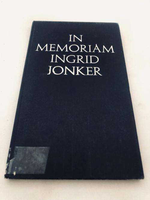 In Memoriam Ingrid Jonker