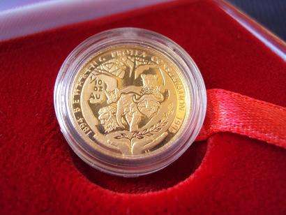 ****PROTEA 1994 - 100 YEARS OF CONSERVATION TENTH OUNCE PROOF GOLD COIN.****