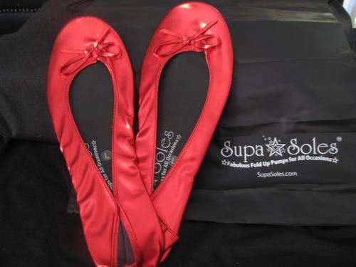 Supa Soles - Ruby Red