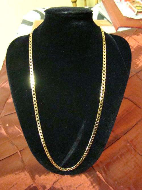 Stunning  22ct GP 4MM CHAIN