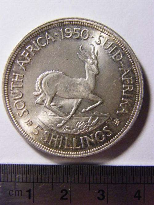 1950 5 SHILLING,NICE COIN.