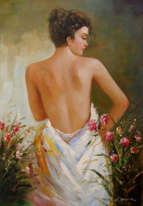 SPECIAL ##################   G BRUCE, OIL PAINTING, !!!! R6 000-00 !!!!!!