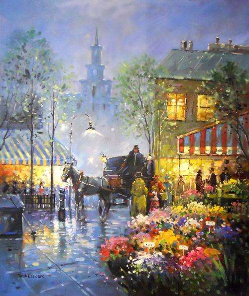 50CM X 60CM, CANVAS OIL PAINTING, !!!! R3 500-00 !!!!