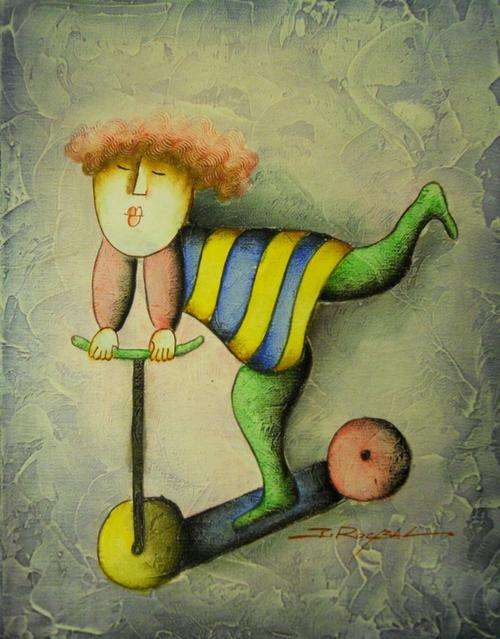 OIL PAINTING ON CANVAS                     !!!! R800-00 !!!!!