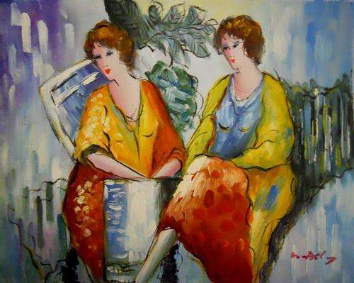 OIL PAINTING ON CANVAS                       !!!! R1 000-00 !!!!!