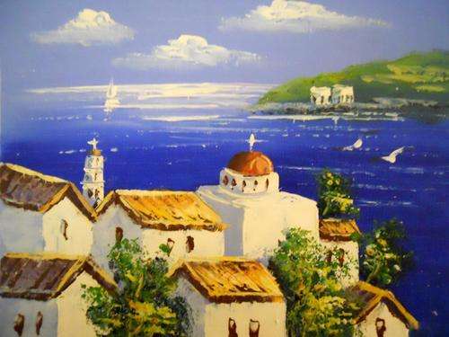 22CM X 28CM , CANVAS OIL PAINTING,  !!! R800-00 !!!