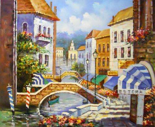 50CM X 60CM, CANVAS OIL PAINTING, !!!! R3 000-00 !!!!