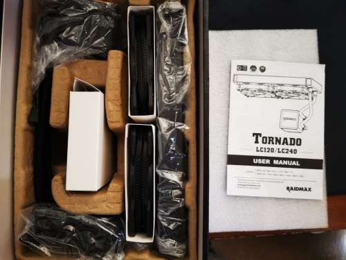 Raidmax Tornado LC240 Liquid CPU Cooler - Brand New