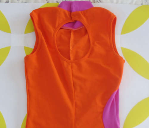 Girls dance / gymnastics / acrobatics unitard / leotard (7-8 years)