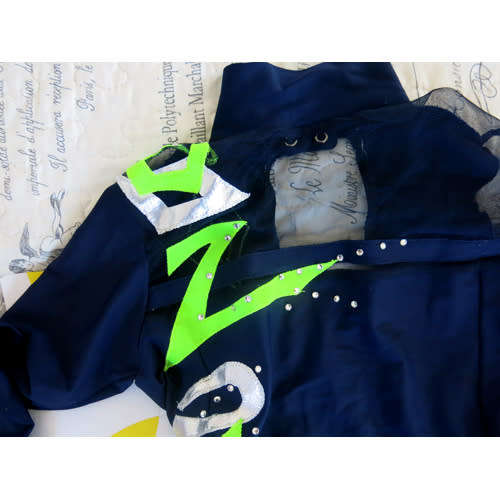 Girl's rhythmic gymnastics dress  (size 30, 12 - 14 yrs)