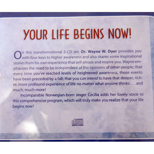 Your Life Begins Now by Dr Wayne Dyer (2 CD SET)