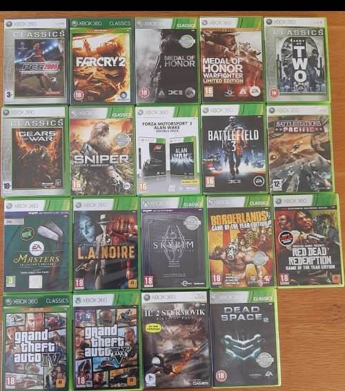 X BOX 360 WITH GAMES