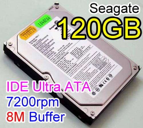 Mint IDE Seagate 120GB 8MB 7200rpm Hard Drive