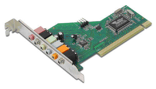 Mecer 5.1 / 7.1 PCI Sound Cards, ENM232-8VIA
