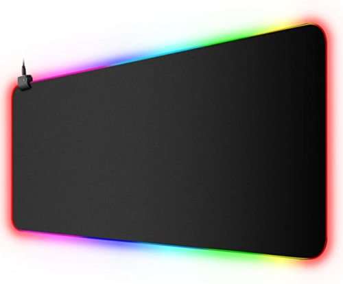 90 x 40 cm RGB Gaming Mouse Pad + 4 USB Port Hub