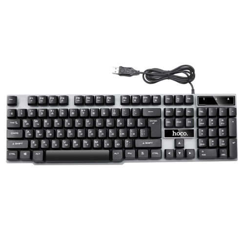 Hoco Gaming keyboard and mouse set with RGB lighting-GM11