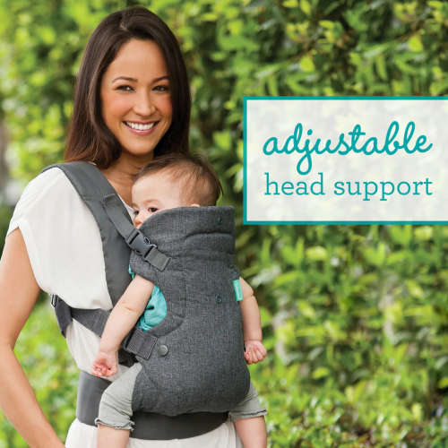 Infantino Flip 4-In-1 Convertible Face in + Face out Baby Carrier