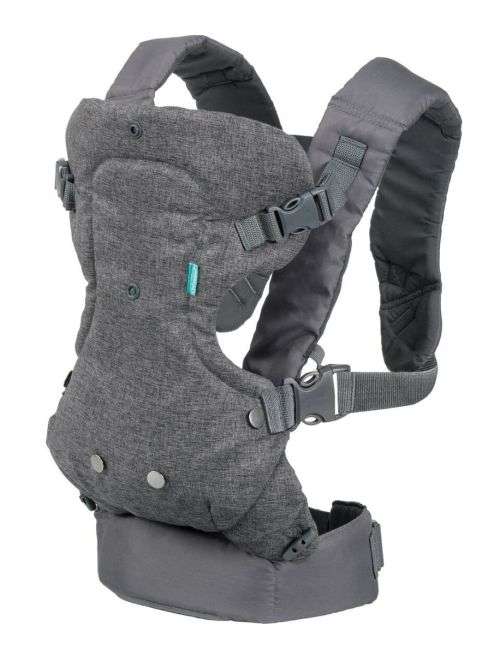 Infantino Flip 4-In-1 Convertible Face in + Face out Baby Carrier